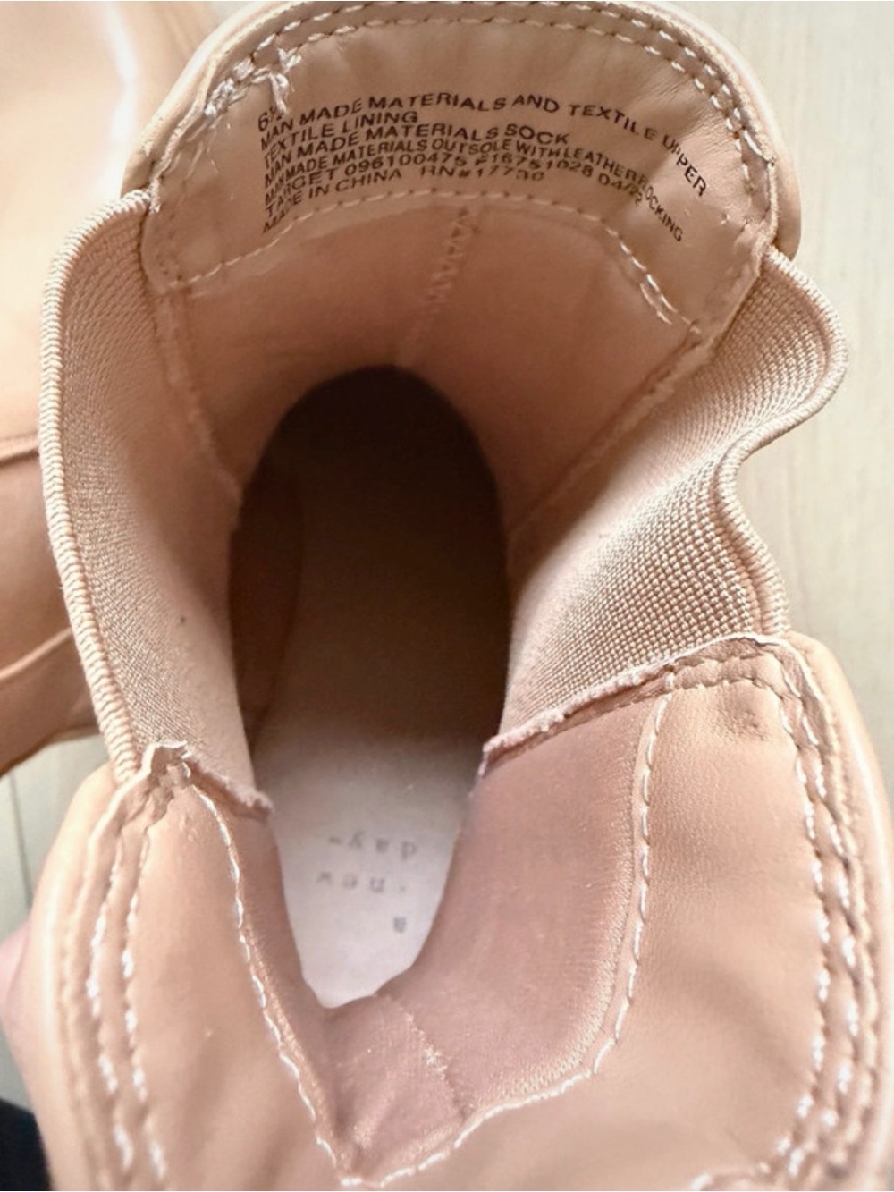 a new day Nude Chelsea Platform Boots - Picture 7 of 9